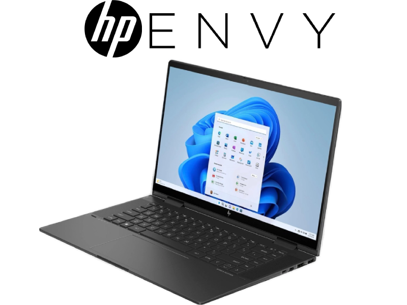 LAPTOP HP ENVY X360 15-EY1077WM AMD RYZEN 5 7530U 2.0GHZ 12GB DDR 256GB SSD 15.6FHD (1920X1080) TOUCHSCREEN AMD RADEON GRAPHICS WEBCAM BLUETOOTH WINDO